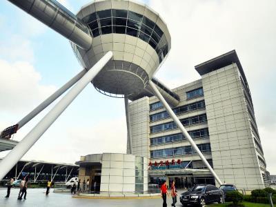Da Zhong Hotel Indoor Stadium Xuhui Shanghai Extérieur photo